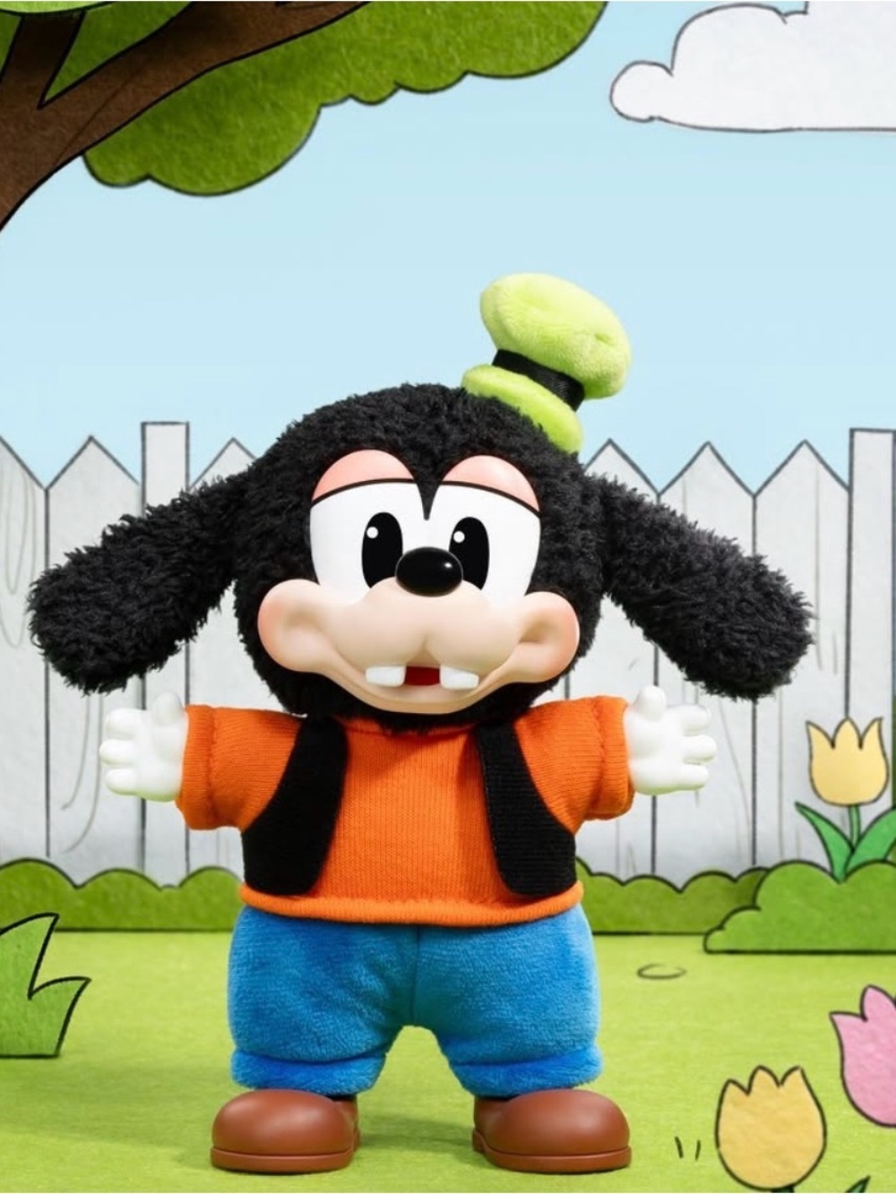 POPMART Mickey Family Cute Together Keychain Series Figures - Goofy Box Opened